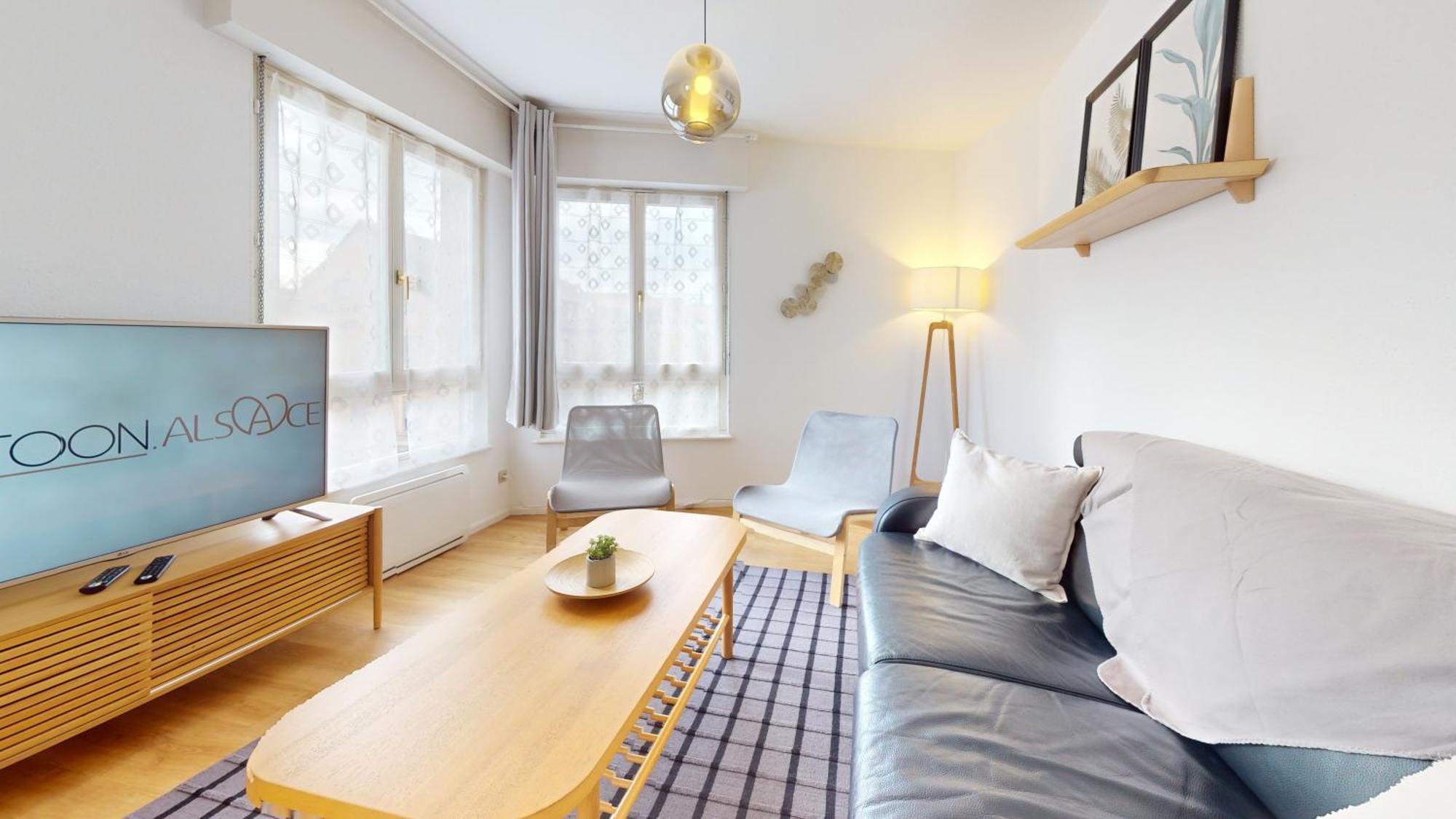 Elegance, Appartement 6 Pers 1 Parking 콜마 외부 사진