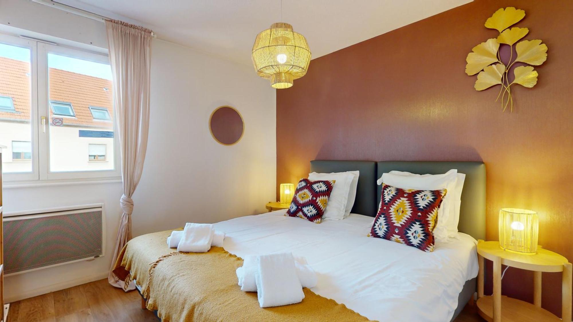 Elegance, Appartement 6 Pers 1 Parking 콜마 외부 사진