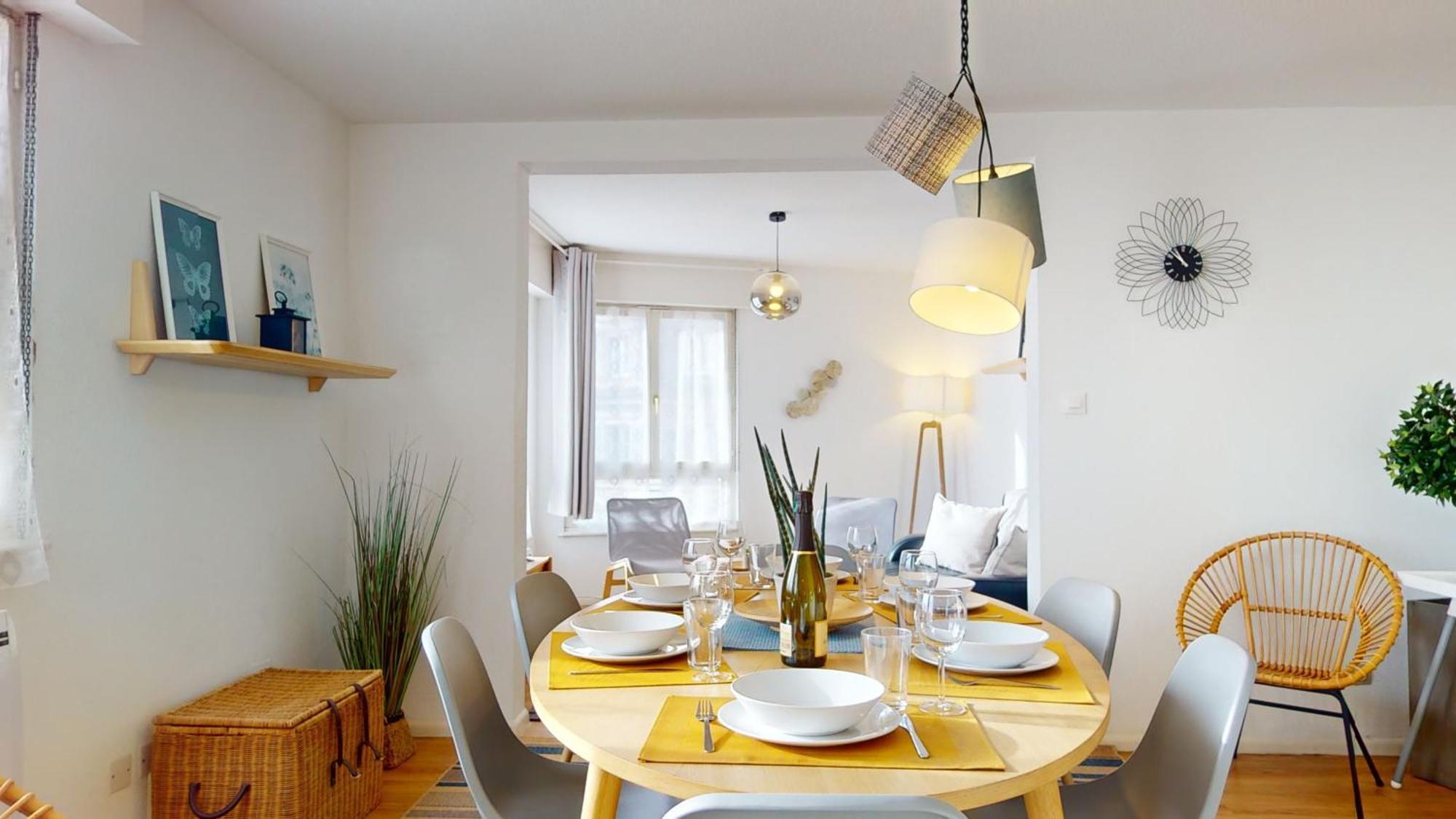 Elegance, Appartement 6 Pers 1 Parking 콜마 외부 사진